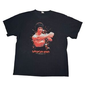 Bruce Lee Martial Arts‎ Graphic Tee Black Size XL
